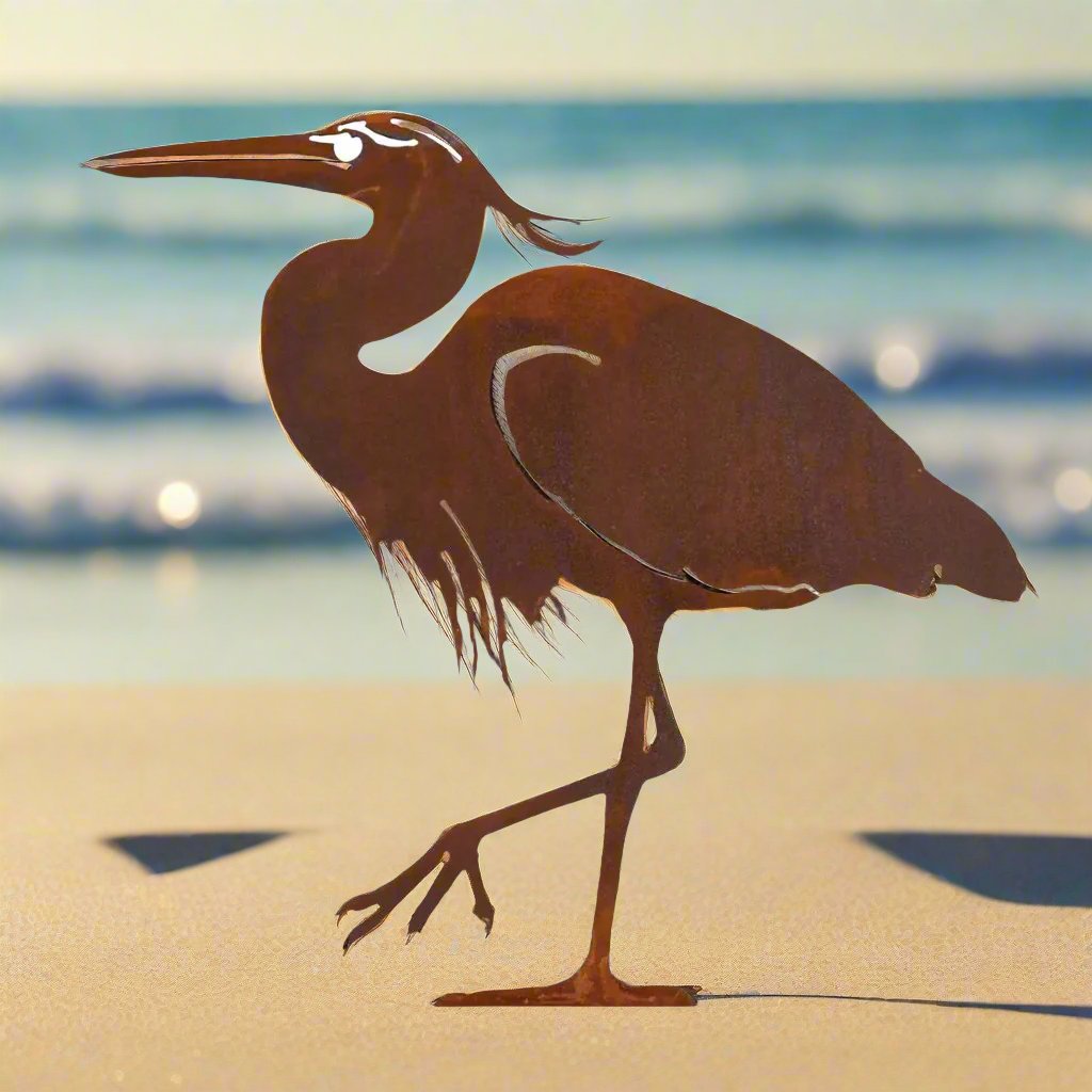 Extra Large Great Blue Heron Stake