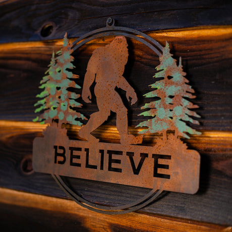 Bigfoot Believe Art