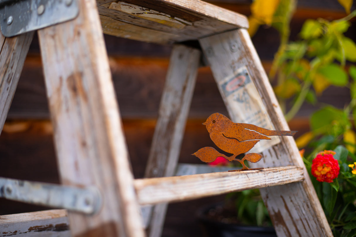 Bird with Leaves