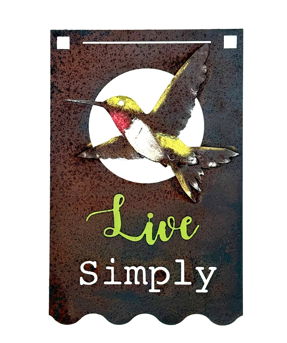"Live Simply" Wall Art