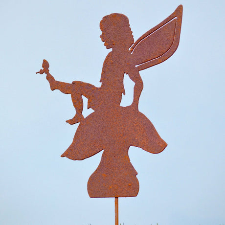 Fairy on Mushroom Stake