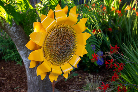 Large Sunflower Stake