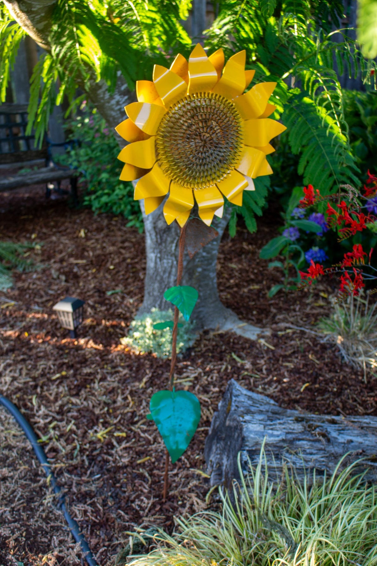 Large Sunflower Stake