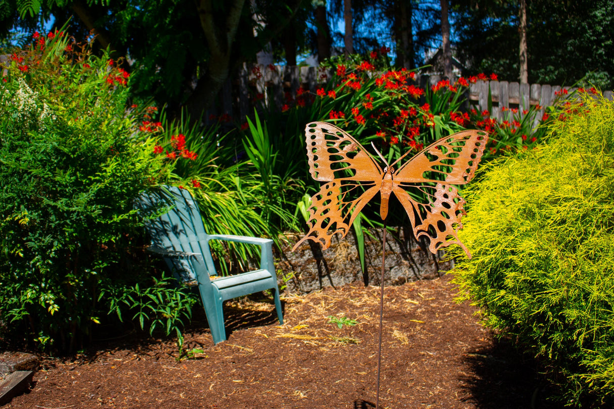 Swallowtail Butterfly Yard Stake