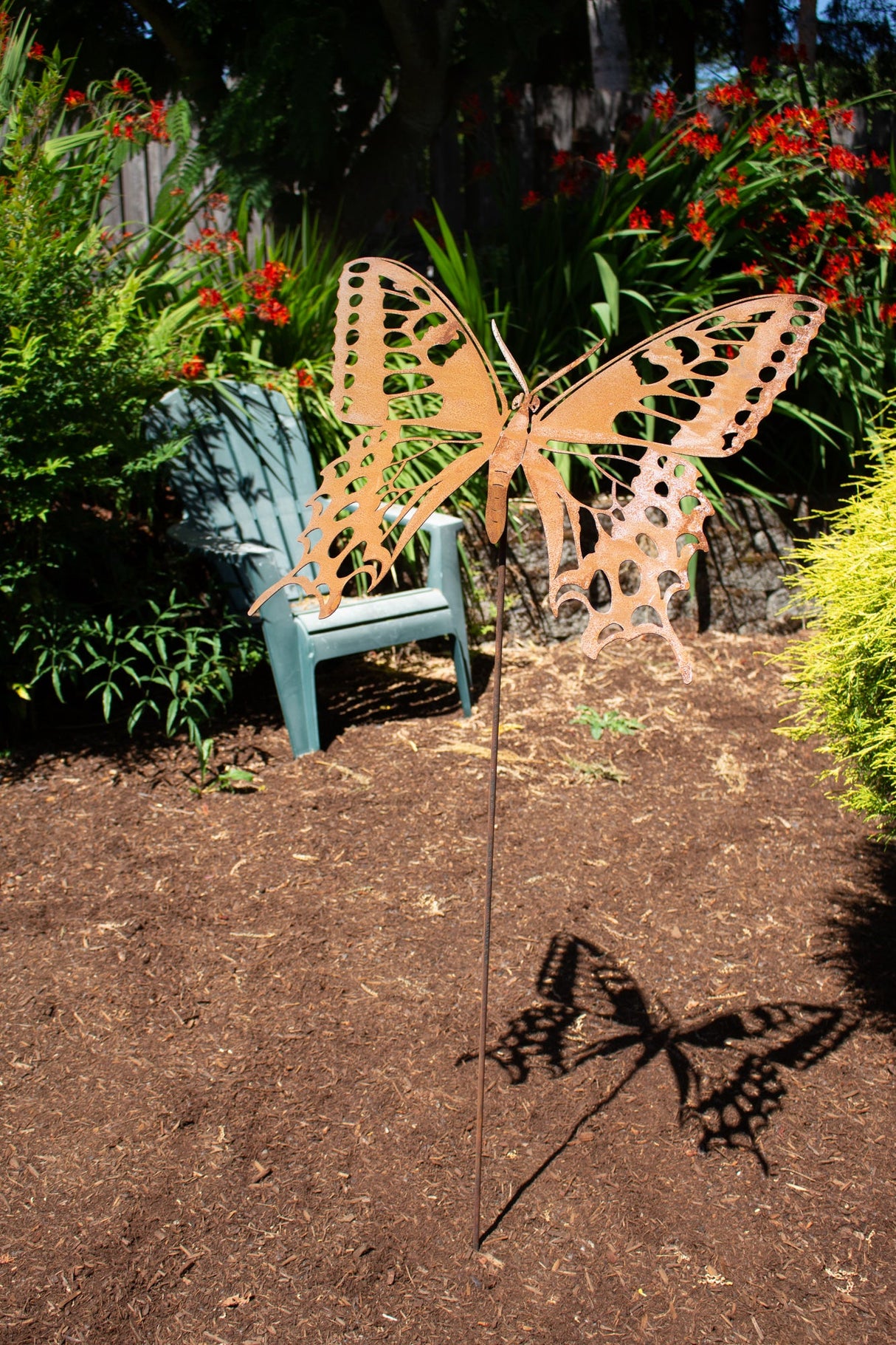 Swallowtail Butterfly Yard Stake