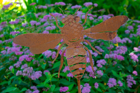 Honey Bee Yard Stake