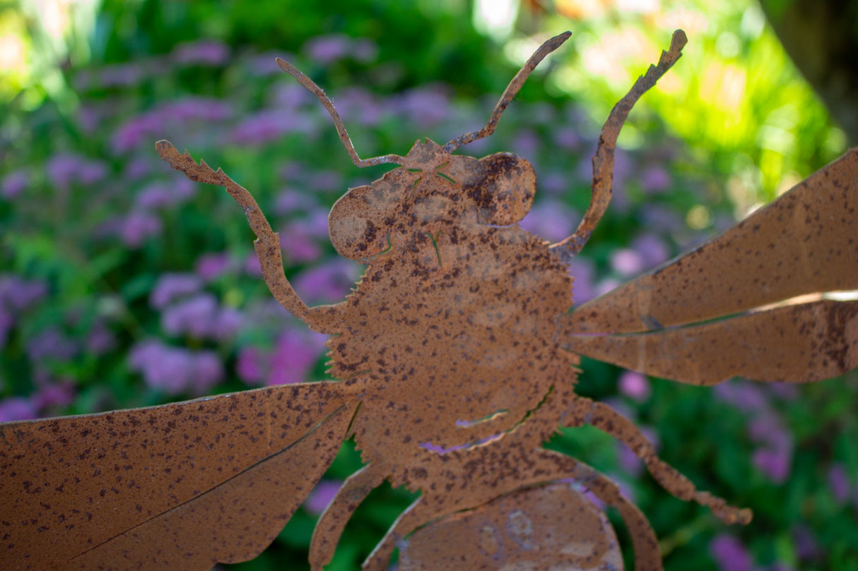 Honey Bee Yard Stake