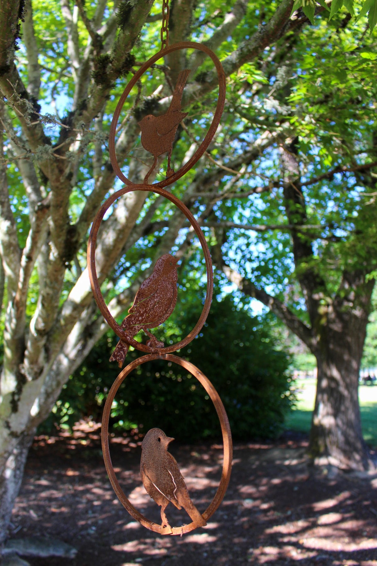 Three Little Birds Triple Ring Mobile