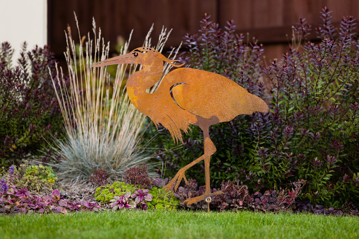 Extra Large Great Blue Heron Stake