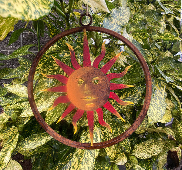 Painted Sun Mini Ring