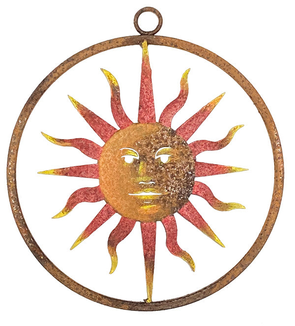 Painted Sun Mini Ring