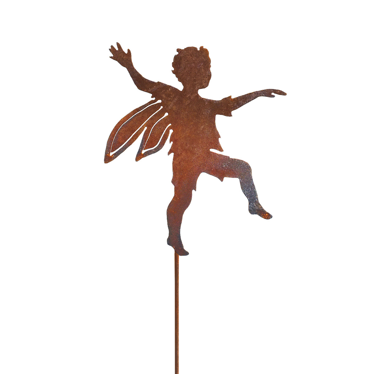 Skipping Boy Fairy Stake