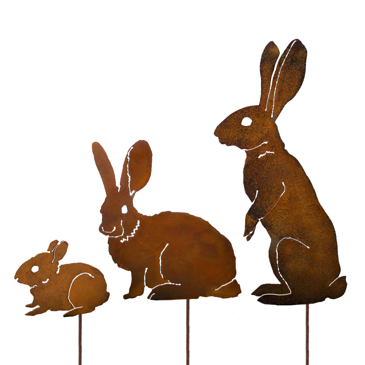 Bunny Family Stakes - Set of 3