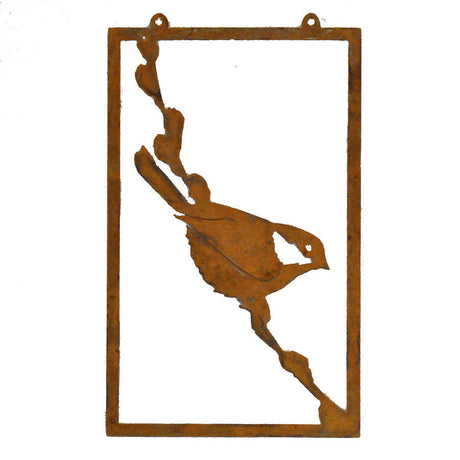 Chickadee on Willow Wall Art