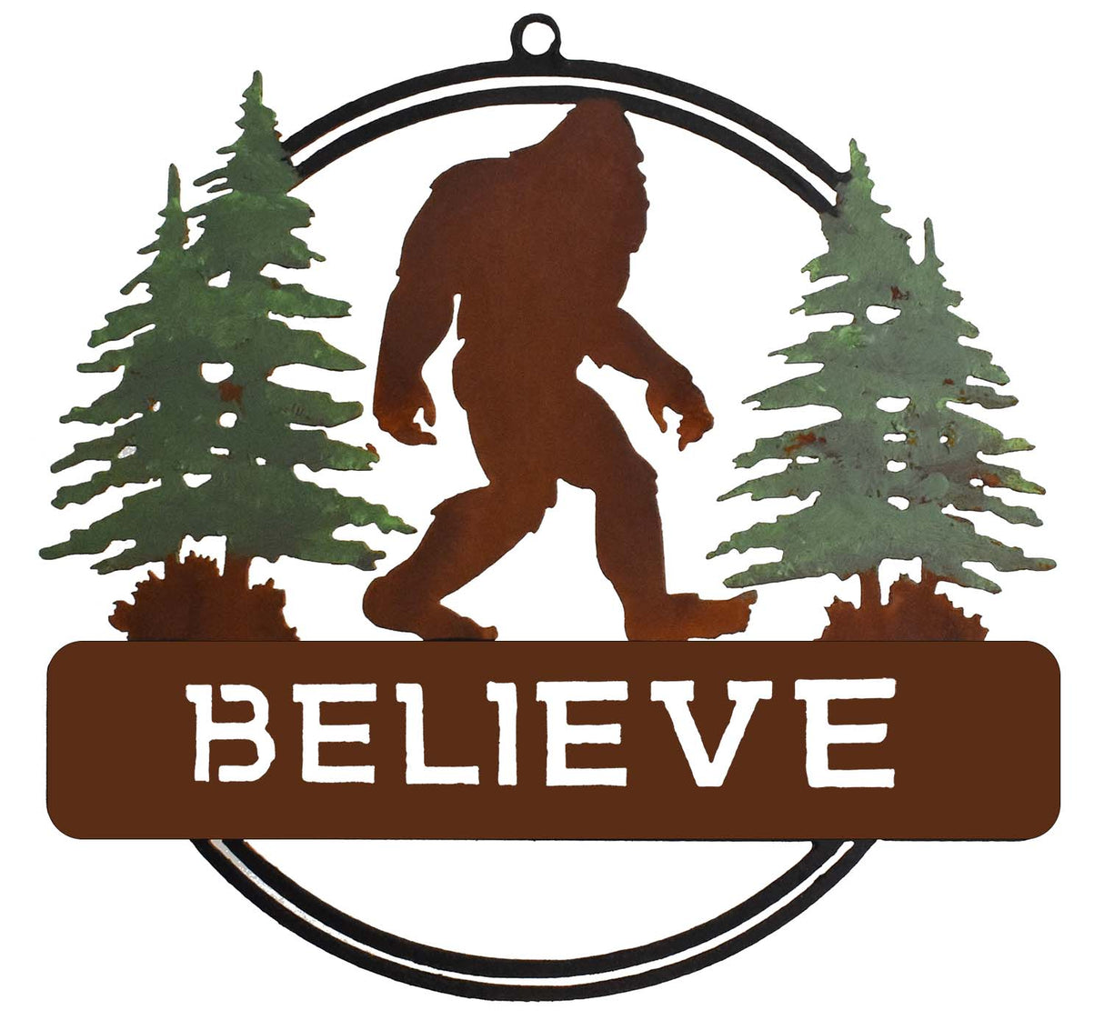 Bigfoot Believe Art