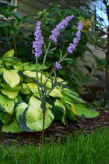 Lavender Stake - Hand Painted Wildflower