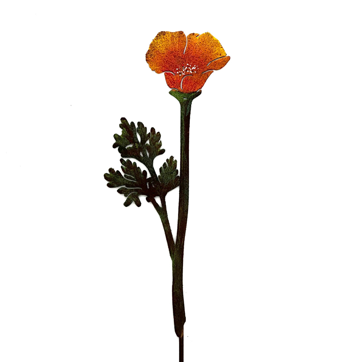 Single Stem Poppy Pick -Painted