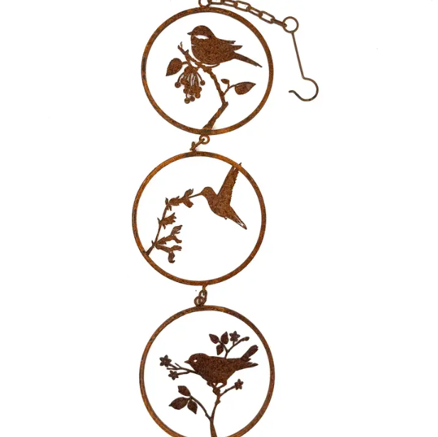Upright Birds Collapsible Triple Ring - Unpainted