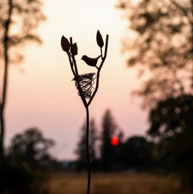 Mini Bird Nest Stake