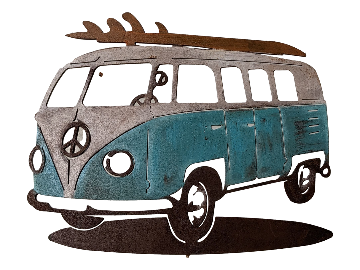 Painted Beach Bus Pop-up