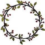 Leaf & Berry Wreath - 2 sizes available