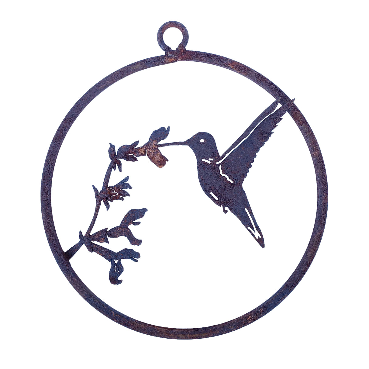Hummingbird on Salvia Mini Ring