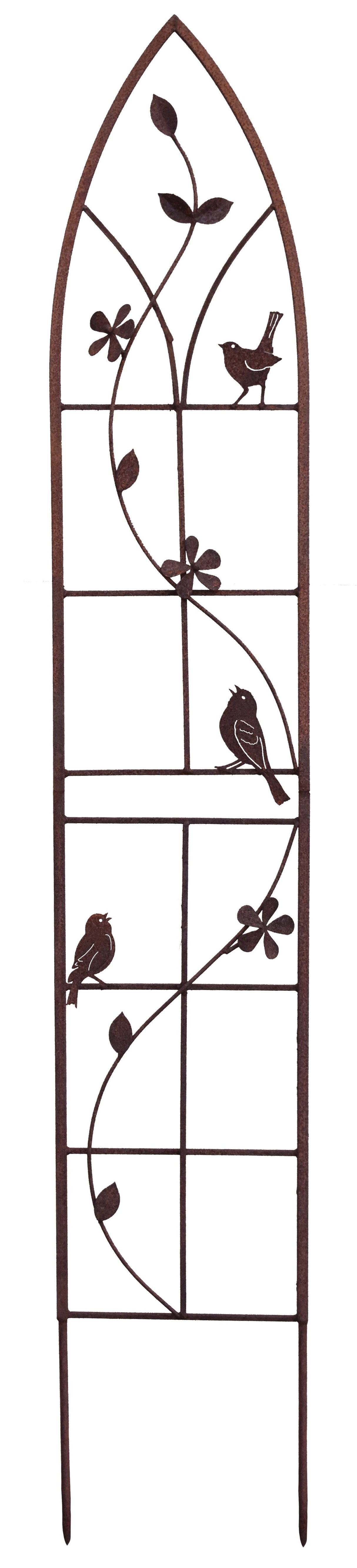 Gothic Window Bird Trellis