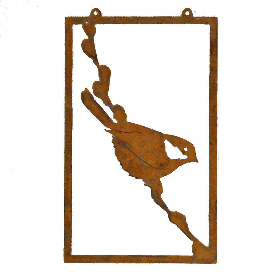 Chickadee on Willow Wall Art